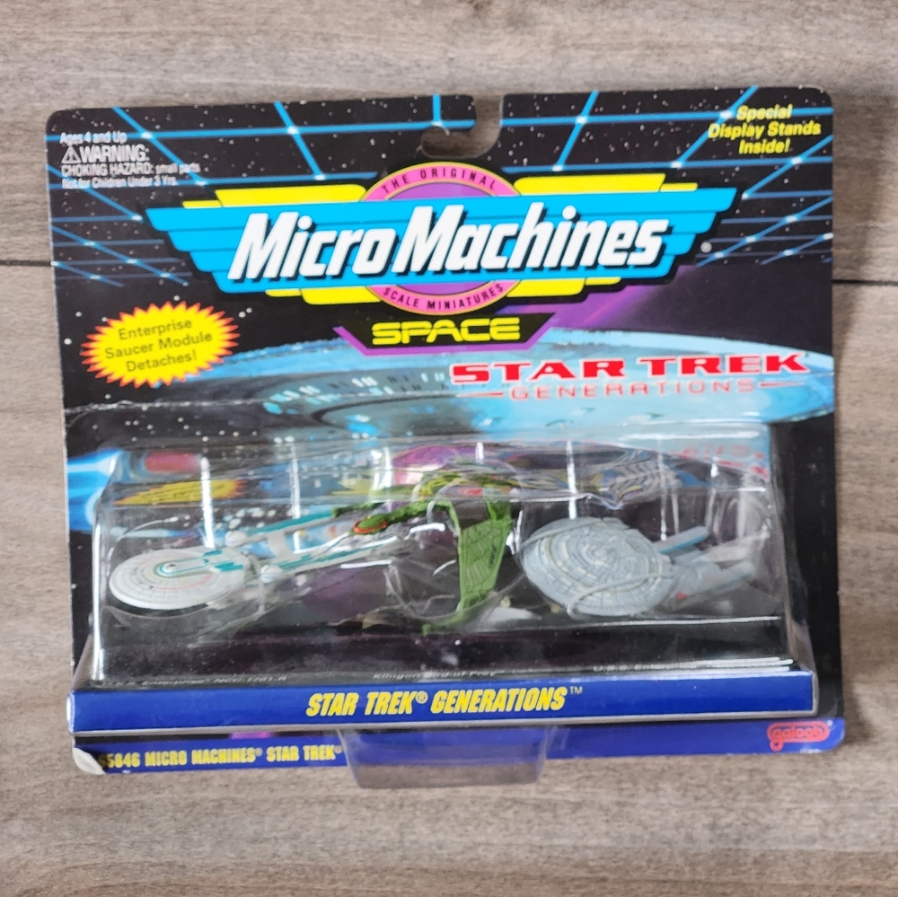 Micro Machines Star Trek Generations Set NWT